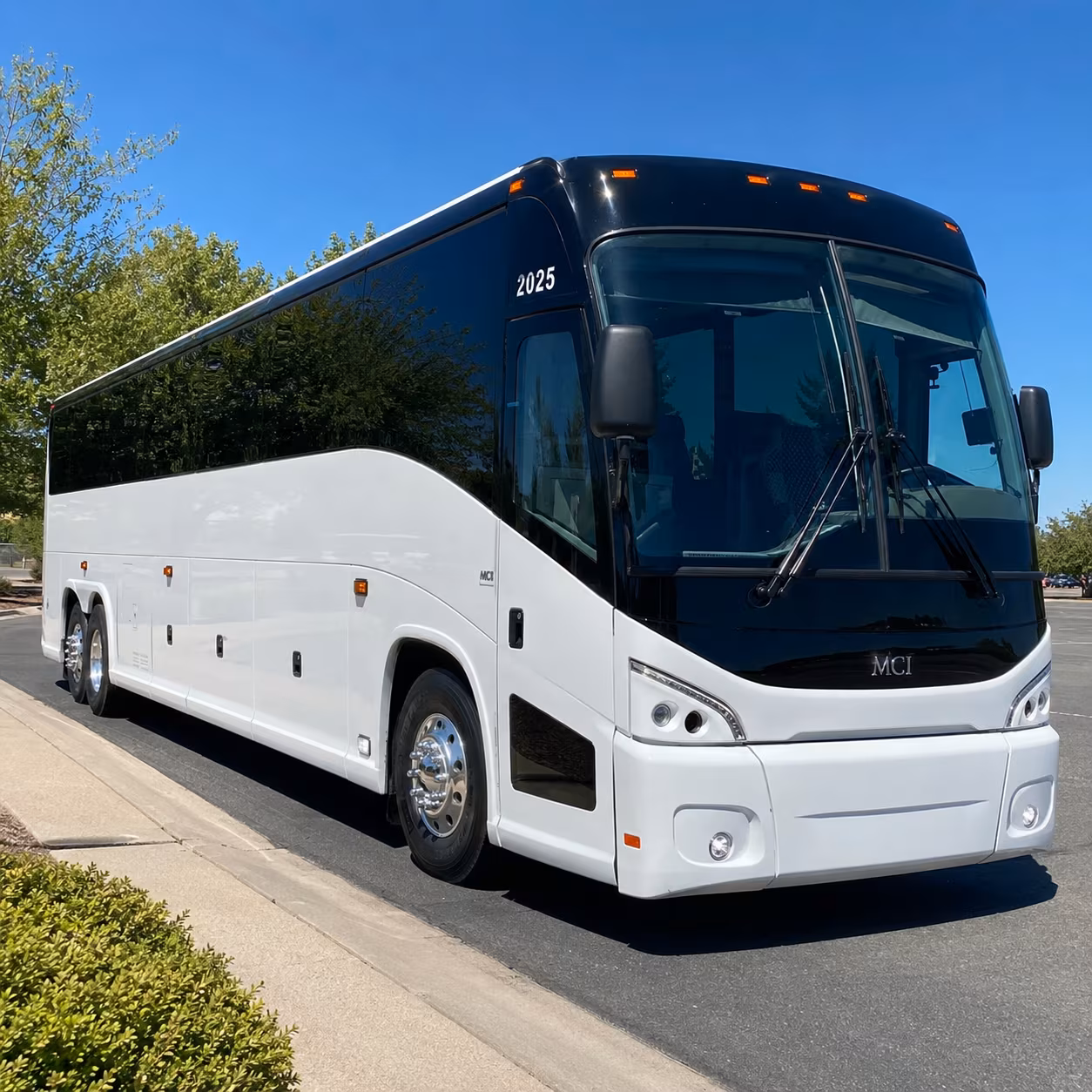 bus rentals for corporate events at march field air museum and local venues