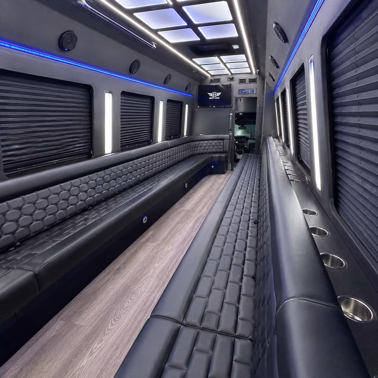 moreno valley party bus rentals inside