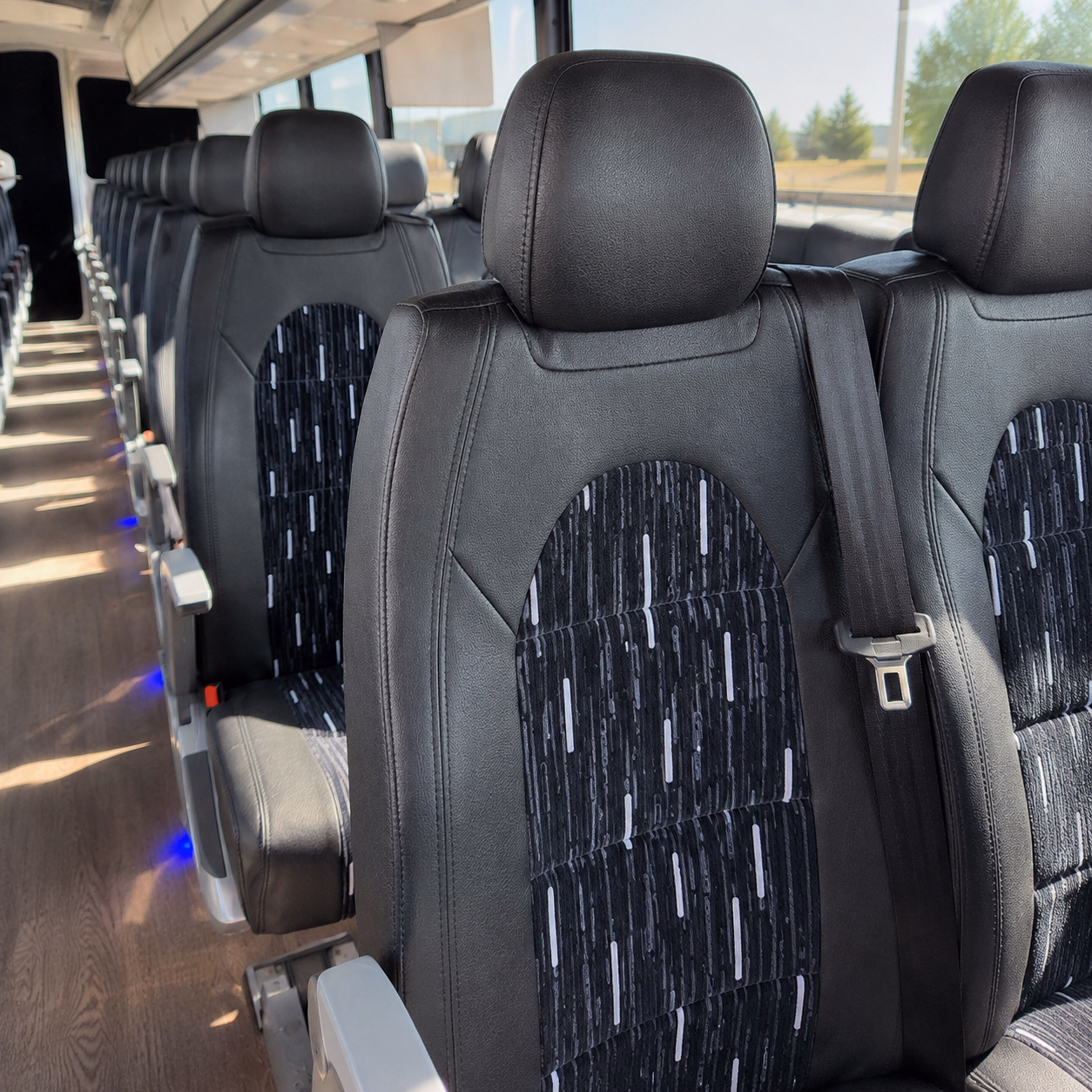 moreno valley religious group transportation onboard seating