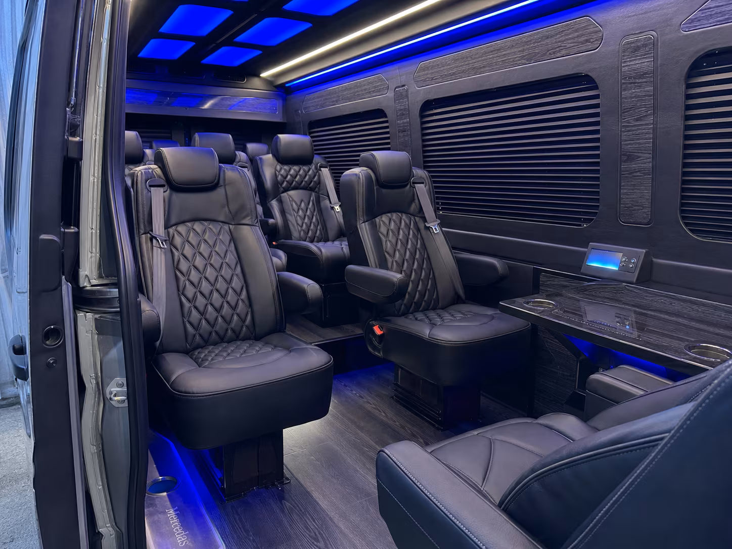 sprinter van transportation for groups and events across moreno valley